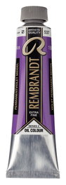 Rembrandt Peinture à l'huile Violet permanent moyen 537, 40 ml
