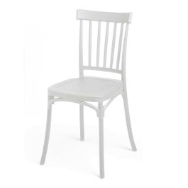 GIFTDECOR Chaise de bar blanche