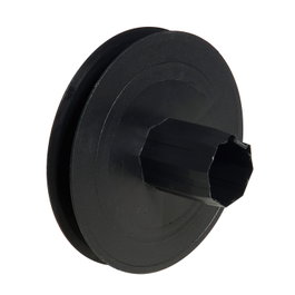 WOLFPACK LINEA PROFESIONAL Treuil de volet plastique avec pointe métallique 136x40 mm, sangle 14mm