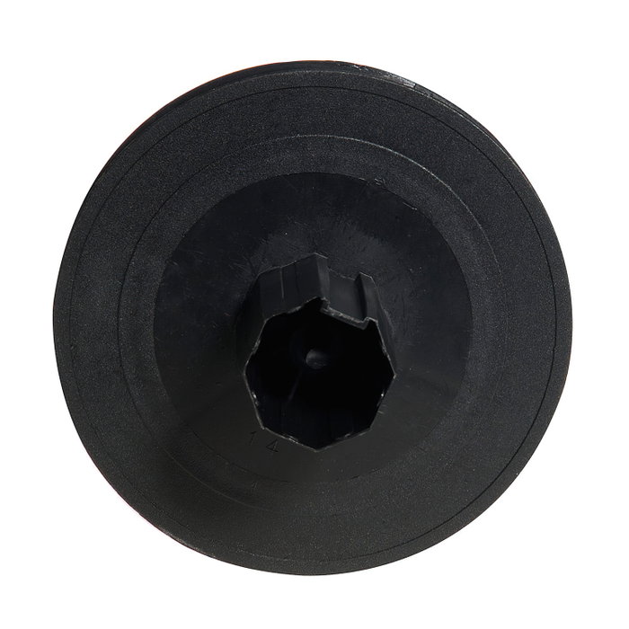 WOLFPACK LINEA PROFESIONAL Treuil de volet plastique avec pointe métallique 136x40 mm, sangle 14mm