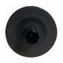 WOLFPACK LINEA PROFESIONAL Treuil de volet plastique avec pointe métallique 136x40 mm, sangle 14mm