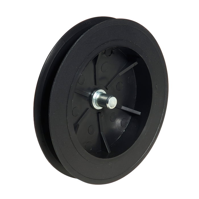WOLFPACK LINEA PROFESIONAL Treuil de volet plastique avec pointe métallique 136x40 mm, sangle 14mm