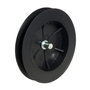 WOLFPACK LINEA PROFESIONAL Treuil de volet plastique avec pointe métallique 136x40 mm, sangle 14mm