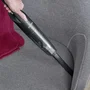 Severin HV7130 Aspirateur à main sans fil puissant 65W, 25 min autonomie, 2 vitesses, rechargeable, pour liquides et petites poussières, Noir