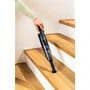Severin HV7130 Aspirateur à main sans fil puissant 65W, 25 min autonomie, 2 vitesses, rechargeable, pour liquides et petites poussières, Noir