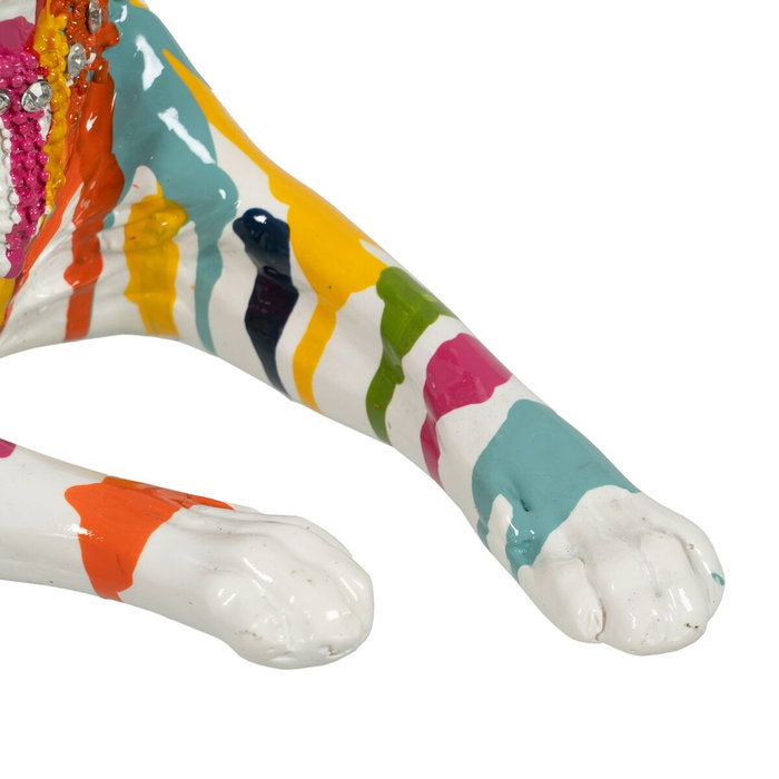 BigBuy Home Figurine Décorative Chat Multicolore