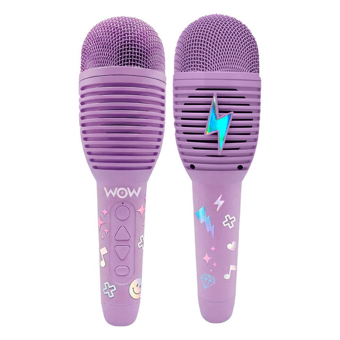 KIDS LICENSING Micrófono Grabadora Violeta Wow Generation KIDS LICENSING Micrófono Grabadora Violeta Wow Generation