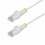 Connecteur RJ45 Catégorie 6 FTP Startech N6PAT15MWHS Blanc 15 m