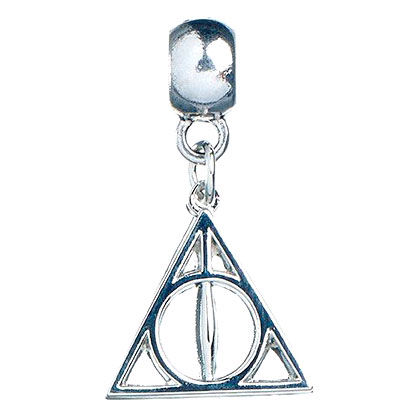 The Carat Shop Breloque Harry Potter Deathly Hallows plaquée argent