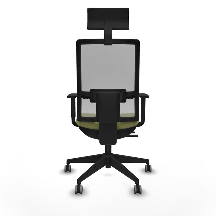 Chaise de Bureau avec Appui-tête Piqueras y Crespo 1D066G1 Vert