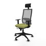 Chaise de Bureau avec Appui-tête Piqueras y Crespo 1D066G1 Vert