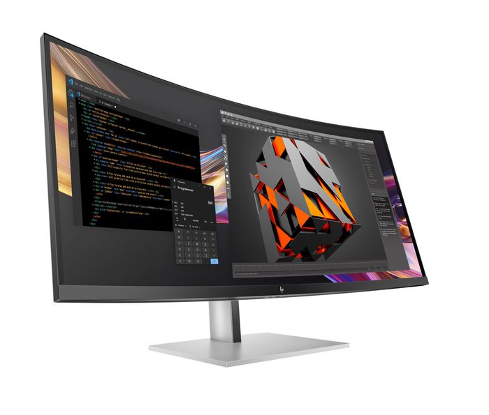 HP HP Series 7 Pro 37,5 pouces WQHD+ Incurvé Thunderbolt 4 Argent