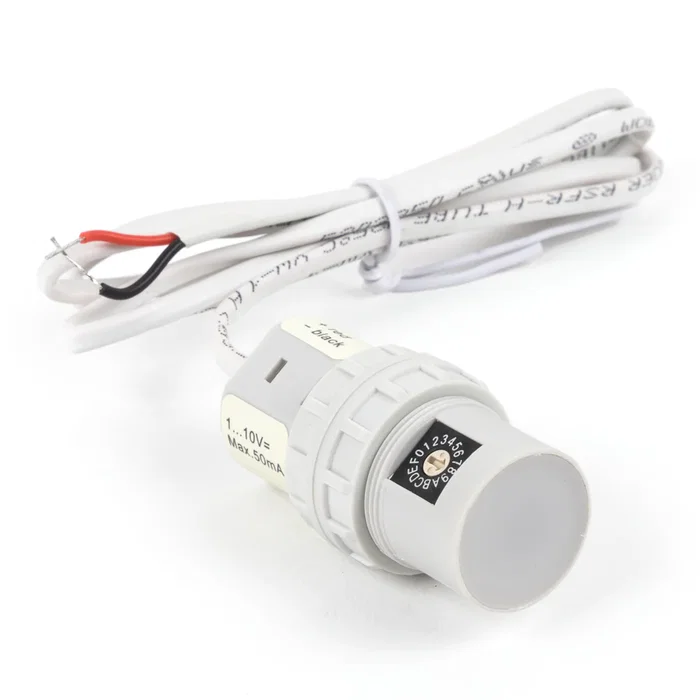 MERRYTEK Capteur Crépusculaire / Crépusculaire 1-10V pour Économie d'Énergie et Contrôle de Luminosité