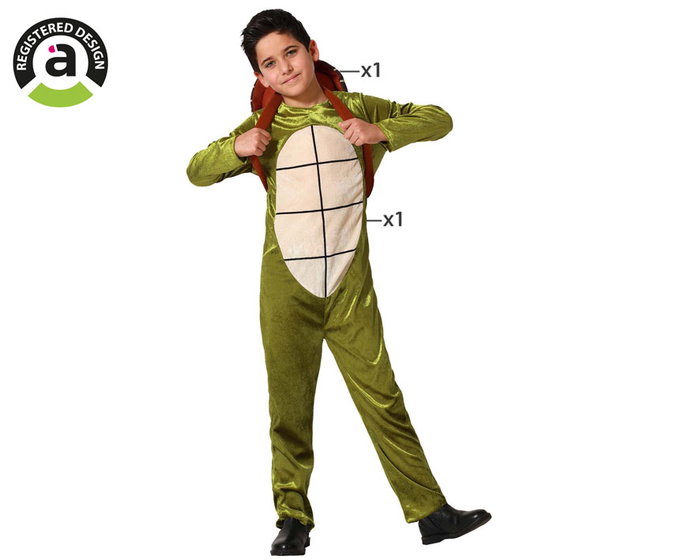 Atosa Déguisement Tortue de Lutte pour Enfant Atosa Déguisement Tortue de Lutte pour Enfant