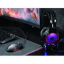 Conceptronic Athan01B Casque Gaming Filaire 7.1 Son Surround avec Microphone et LED RGB - Noir, USB, Compatible PC PS4