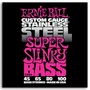 ERNIEBALL Set Bajo Slinky Super 45-100 Inoxydable Cordes