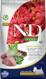 Farmina N&D Quinoa Digestion Cordero Mini 2,5kg