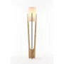 D By M.Red Lampadaire Oak en papier kraft et MDF