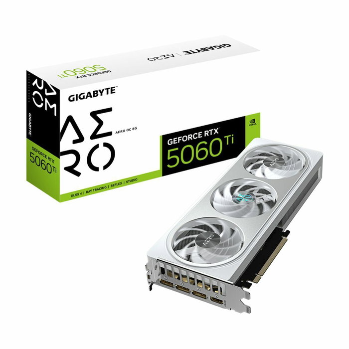 Carte Graphique Gigabyte GV-N506TAERO OC-8GD geforce rtx 5060 ti 8 GB GDDR6 GDDR7