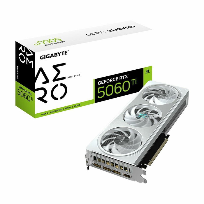 Carte Graphique Gigabyte GV-N506TAERO OC-8GD geforce rtx 5060 ti 8 GB GDDR6 GDDR7