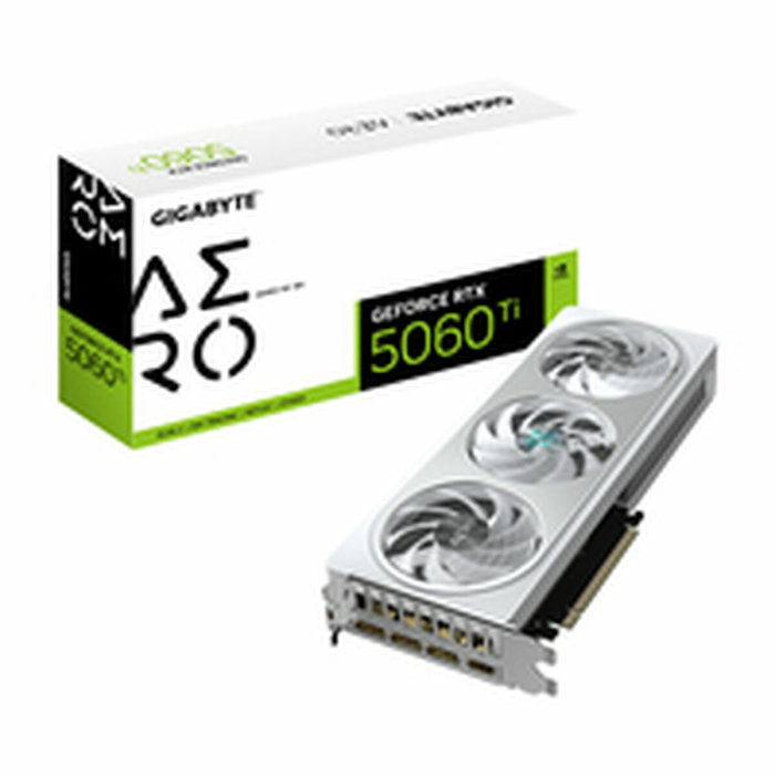 Carte Graphique Gigabyte 9VN506TAO8-00-G10 geforce rtx 5060 ti 8 GB GDDR6 GDDR7 Carte Graphique Gigabyte 9VN506TAO8-00-G10 geforce rtx 5060 ti 8 GB GDDR6 GDDR7
