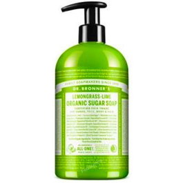 Dr Bronner's Savon Liquide Lemongrass Lime 710 ml