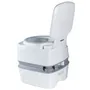 Thetford Porta Potti Qube PP 165 - WC chimique portable, réservoir de 21 litres, eau propre 15 litres, dimensions 383x414x427 mm, gris
