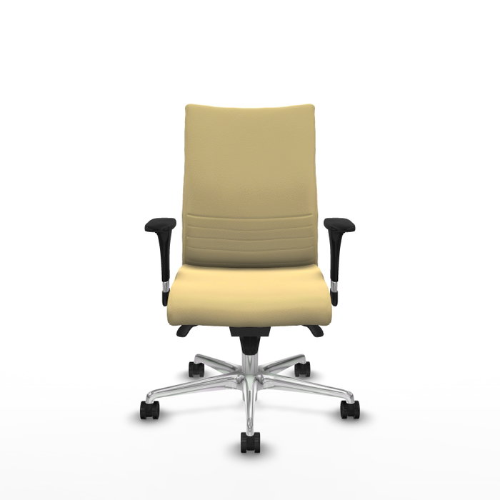 Piqueras Y Crespo Silla Albacete confidente, Similpiel Crème, Mécanisme Sincro, Base Aluminium, Brazos 1D, Ruedas 65mm Piqueras Y Crespo Silla Albacete confidente, Similpiel Crème, Mécanisme Sincro, Base Aluminium, Brazos 1D, Ruedas 65mm