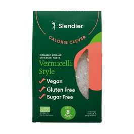 Slendier Fideos Vermicelli Konjac BIO sans Gluten 400g de Cheveux d'Ange