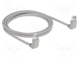 DELOCK Câble de raccordement Patch cord SF/UTP Cat 5e 2m