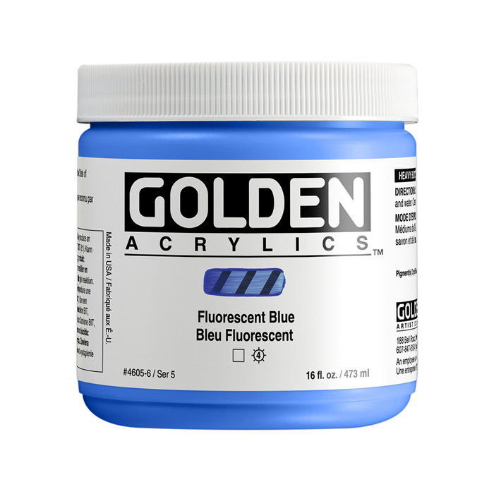 Golden Heavy Body Bleu Fluorescent 473 ml Golden Heavy Body Bleu Fluorescent 473 ml