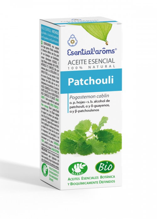 ESENTIAL AROMS Huile essentielle de Patchouli BIO 10ml ESENTIAL AROMS Huile essentielle de Patchouli BIO 10ml