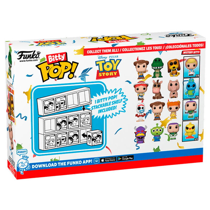 FUNKO Bitty Pop! Disney Toy Story Forky - Blister de 4 figurines