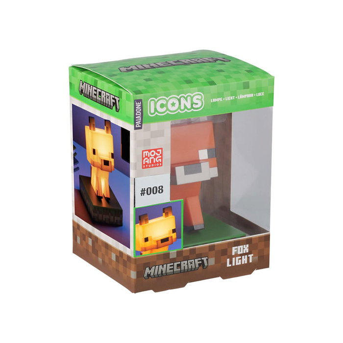 Minecraft lampe Icons Fox 11 cm Minecraft lampe Icons Fox 11 cm