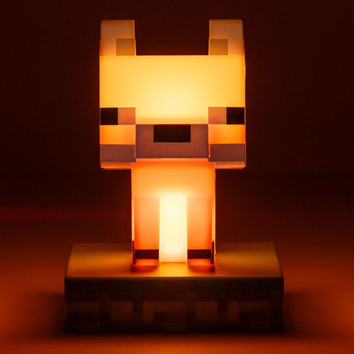 Minecraft lampe Icons Fox 11 cm Minecraft lampe Icons Fox 11 cm