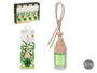 ACORDE Désodorisant Voiture Bambou 8ml Vert Verre 2.5x6x2.5cm (Set de 24)