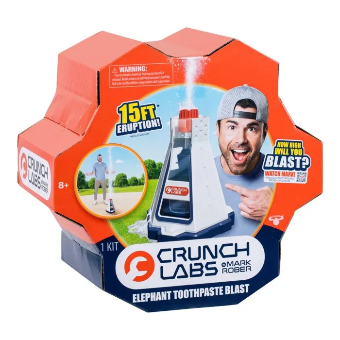 Crunchlabs Kit scientifique Elephant Toothpaste - Explosion de mousse