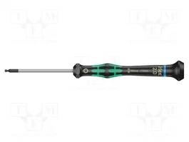 WERA Tournevis de précision Allen sphérique HEX 2mm