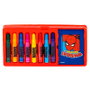 Marvel - Mallette de papeterie colorable pour enfants - Dimensions 27 x 9.5 x 13.5 cm