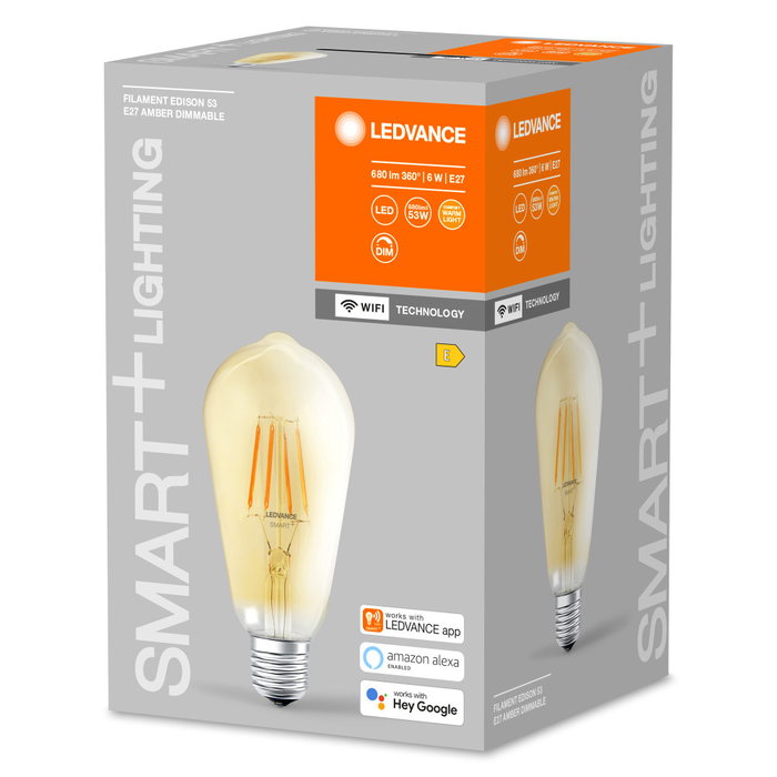 Ledvance SMART+ Ampoule LED Edison E27 6W 680Lm 2400K