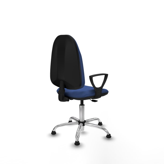 PIQUERAS Y CRESPO Chaise de bureau Algarra, Bleu marine