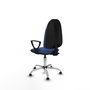PIQUERAS Y CRESPO Chaise de bureau Algarra, Bleu marine