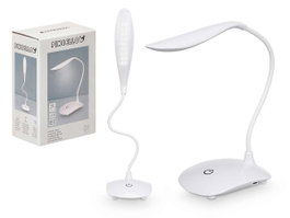 Pincello Flexo LED Allongé 10 x 24,5 x 25 cm Plastique ABS Blanc (Set de 12)