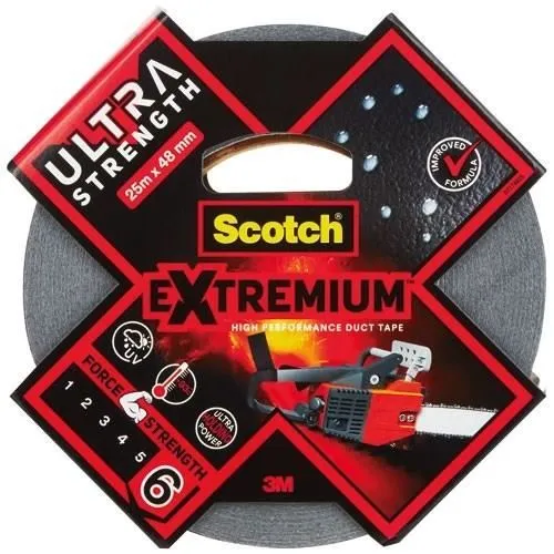 Scotch Toile de Réparation Extremium Ultra - Noir - 48mm x 25m Scotch Toile de Réparation Extremium Ultra - Noir - 48mm x 25m