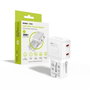 Mobile Origin Adaptateur de Voyage 45 W PW26 EU/US/UK/AU Blanc