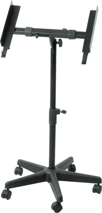 Quiklok Soporte pour table de mixage avec roues ajustable hauteur 690-950 mm acier