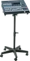 Quiklok Soporte pour table de mixage avec roues ajustable hauteur 690-950 mm acier