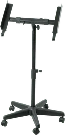 Quiklok Soporte pour table de mixage avec roues ajustable hauteur 690-950 mm acier