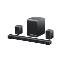TCL S65K Barre de son Dolby Atmos 5.1 avec caisson de basses sans fil et enceintes arrière surround