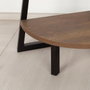 Max Home Étagère 4 Étagères Noir Fer et Bois MDF